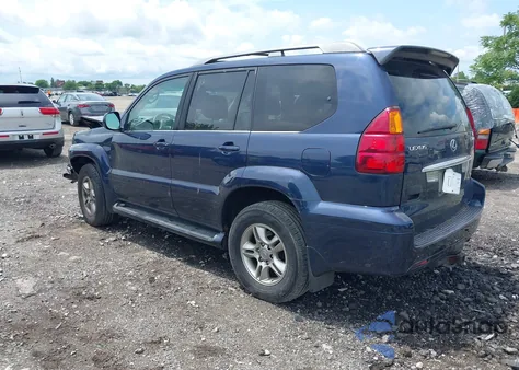 2005 Lexus Gx from USA, damaged, VIN JTJBT20X350092346